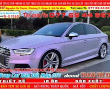 DÁN ĐỔI MÀU audi vàng đẹp nhất dán ô tô chuyên nghiệp wrap car decal xe hơi cao cấp nhàn decal decaltrangtrixe79 decal candy nhôm xướt chrome chuyển màu tem xe đẹp giá rẻ dán ô tô tp hcm5108 (19)